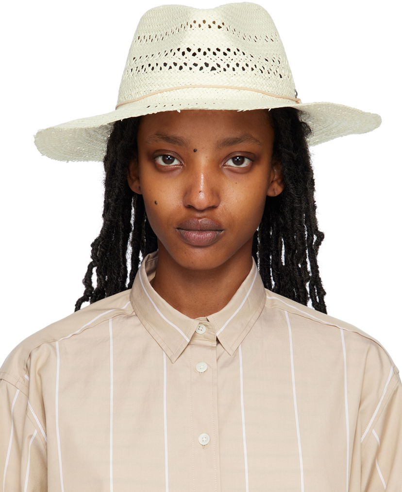 Šešir rag & bone Elle Perforated Fedora by Bež | WJW23P1007PL07
