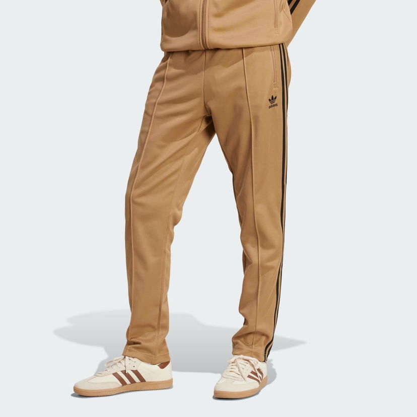 Trenirka adidas Performance Adicolor Classics Beckenbauer Track Pants Smeđa | JY1276