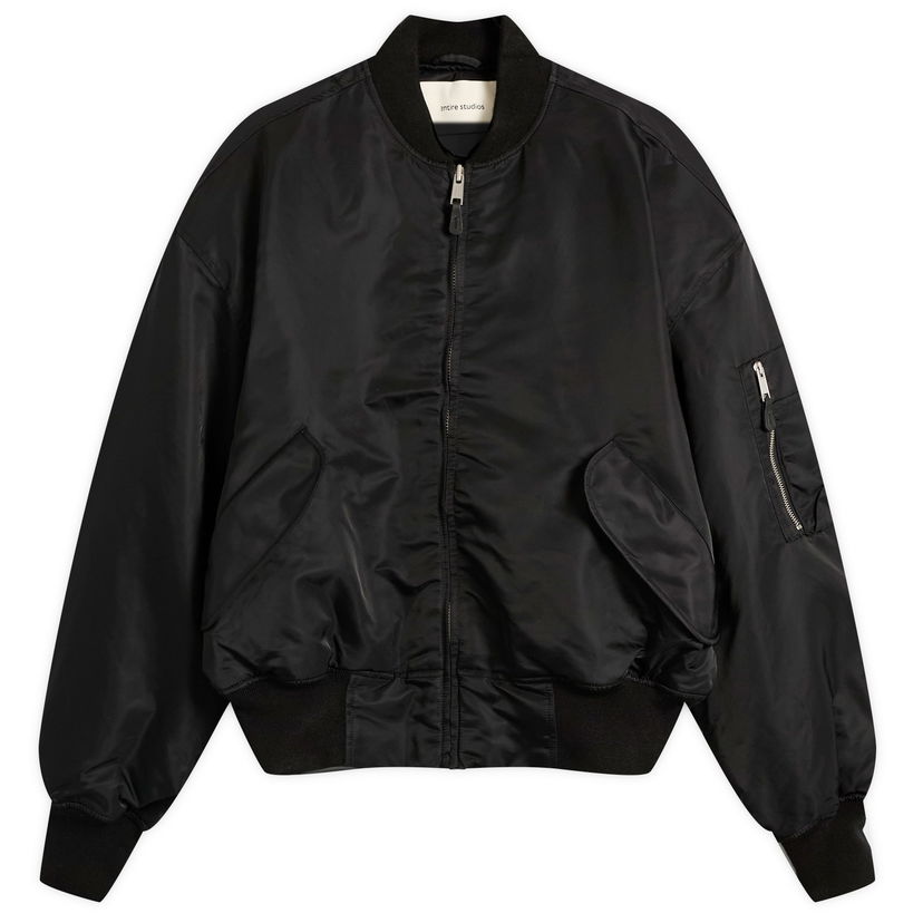 Bomber jakna Entire Studios Broad Bomber Jacket, Size Large Crna | ESU-W25-1044-OI