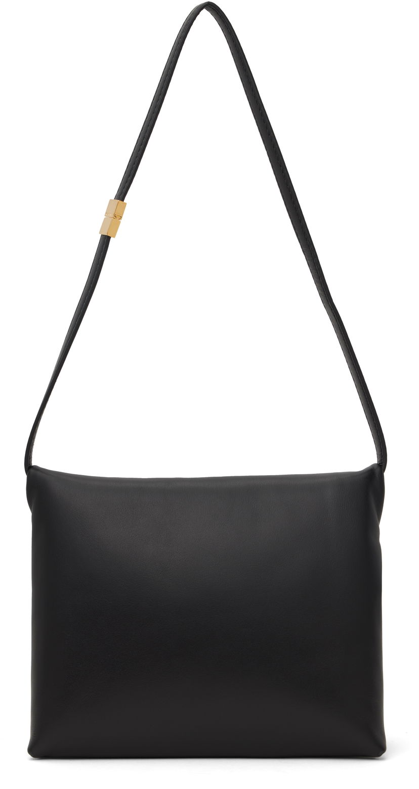 Ručna torbica Marni Marni Soft Calf Leather Pochette Bag Crna | PHMO0032U0P529800N99