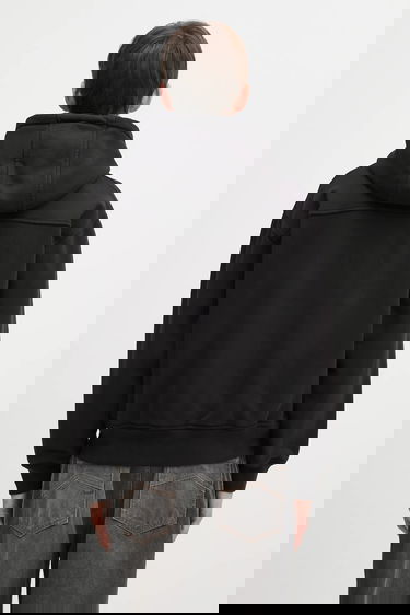 Dukserice Rhude RHUDE Classique Zip-Up Hooded Hoodie with Embroidered Logo Crna | RHFW25HO05012, 2