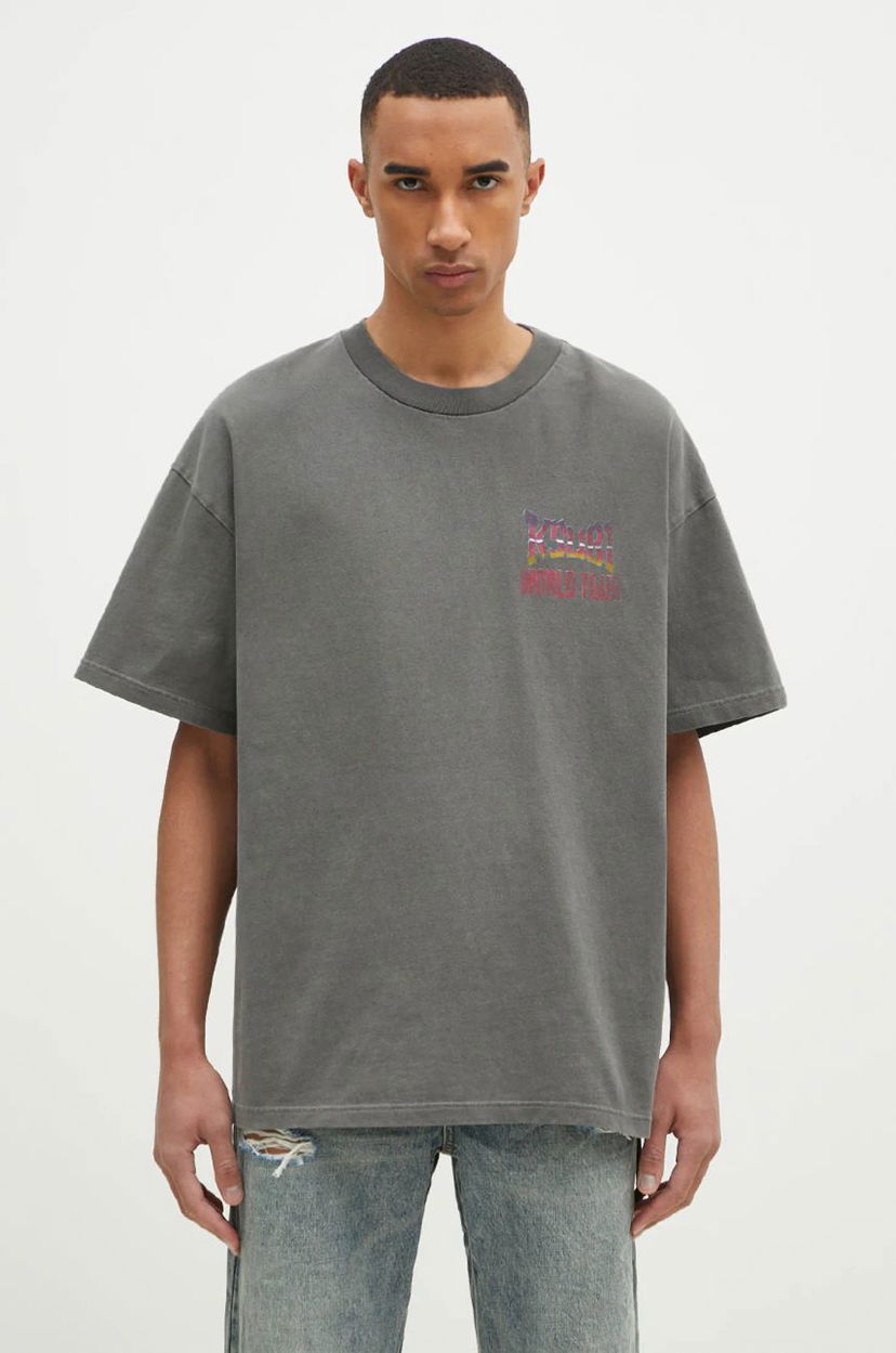 Majica kratkih rukava Ksubi KSUBI Global Ekcess Graphic T-Shirt Siva | MPS25TE016