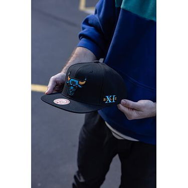 Kapa Mitchell & Ness NBA Core Xi Snapback Chicago Bulls Black Crna | HHSS6751-CBUYYPPPBLCK, 9