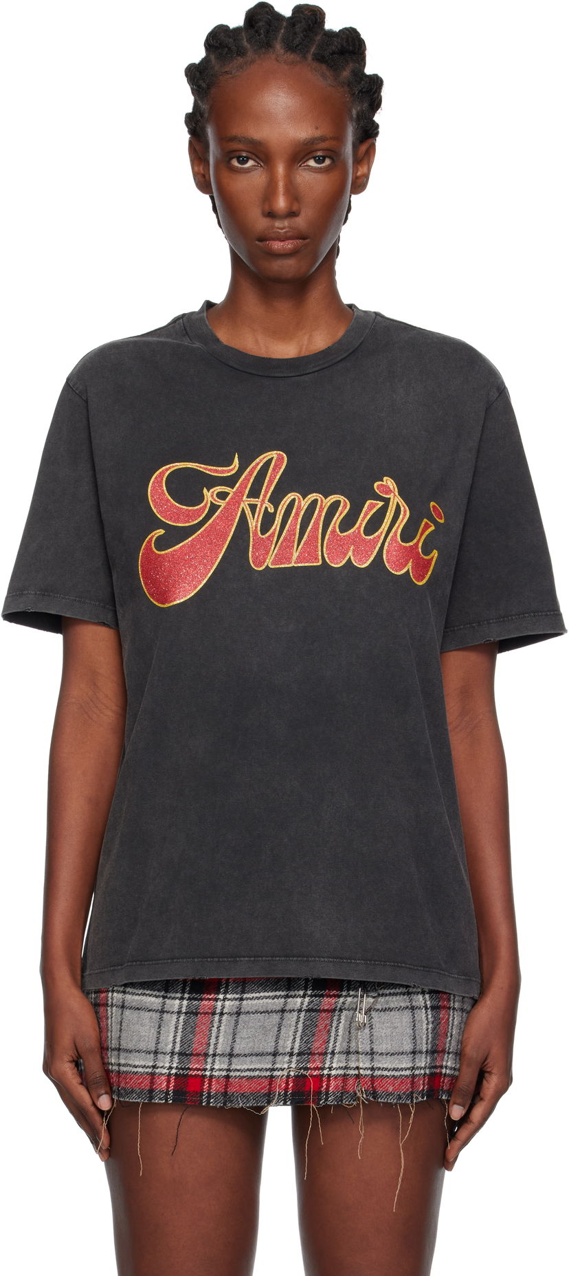Majica kratkih rukava AMIRI Groovy T-Shirt by AMIRI Crna | AMJYTE1246