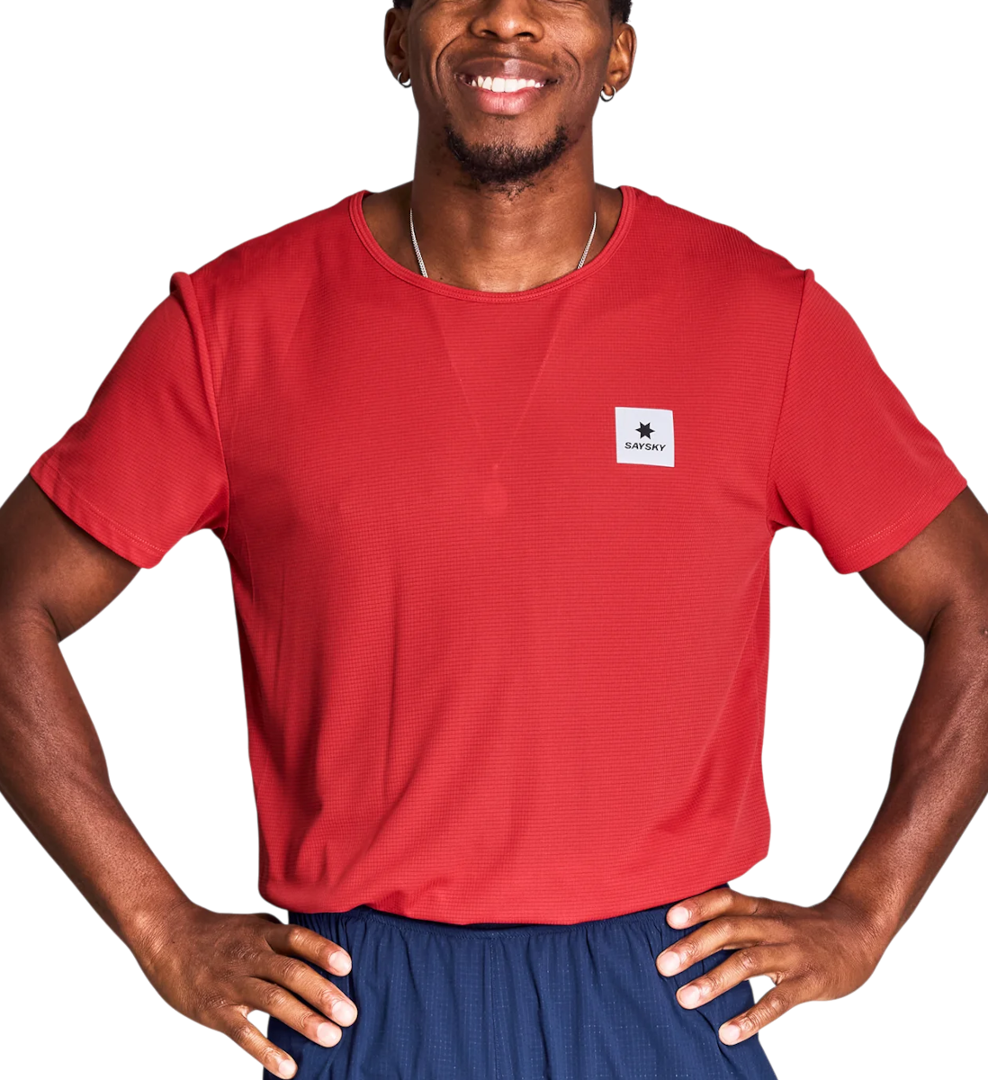 Majica kratkih rukava Saysky Saysky Reactive Flow T-Shirt Crvena | nmrss60c-1037, 0