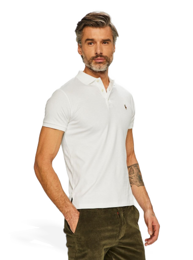 Polo majica Polo by Ralph Lauren Polo Shirt Bijela | 710685514001