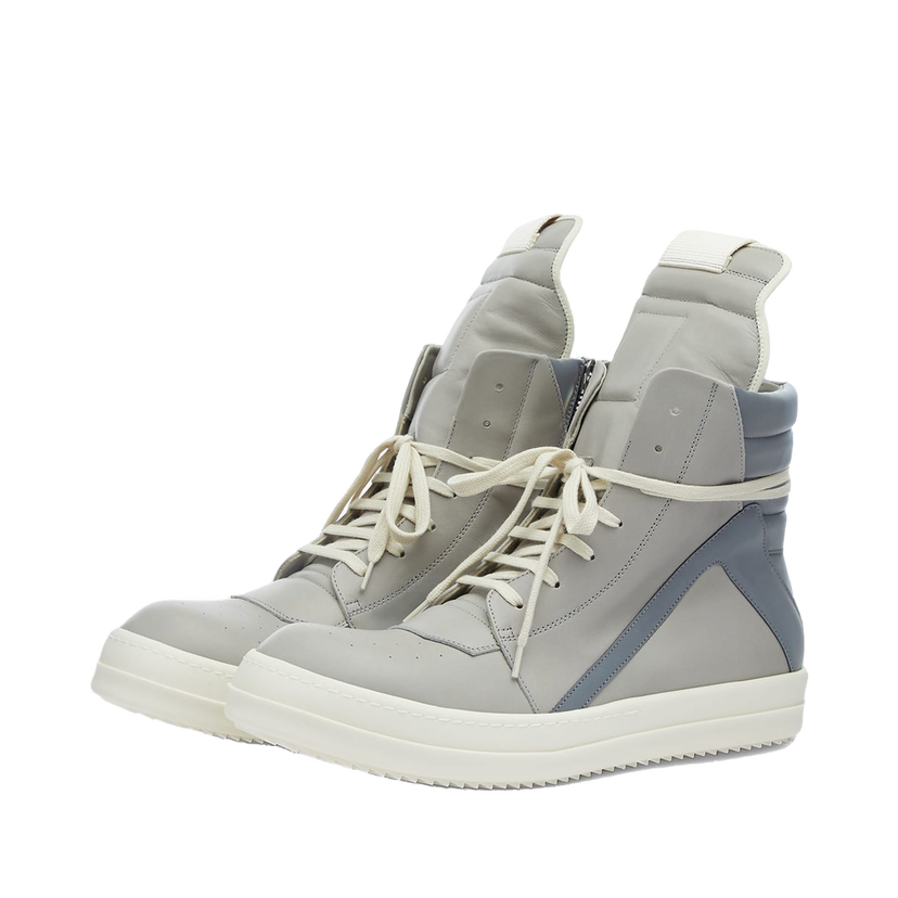Tenisice i cipele Rick Owens Pony Hair Geobasket Siva | RR02B2894-LPORX-8581