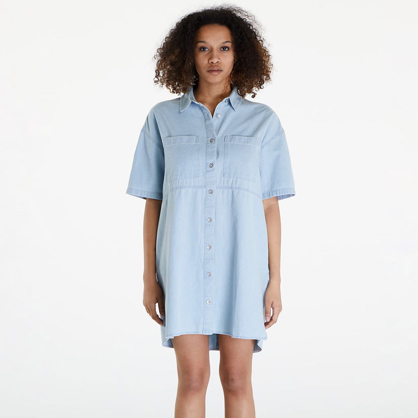 Haljina Roxy Dresses Pacific Night Light Blue Plava | ERJDD03005-BFN0
