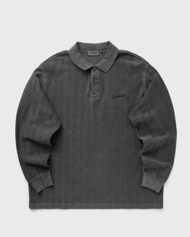 Polo majica Carhartt WIP Long Sleeve Morrison Rugby Polo Siva | I034568-89.PG, 0