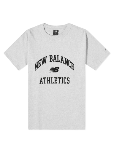 Majica kratkih rukava New Balance Athletics Varsity Graphic T-Shirt "Athletic Grey" Siva | MT33551-AG