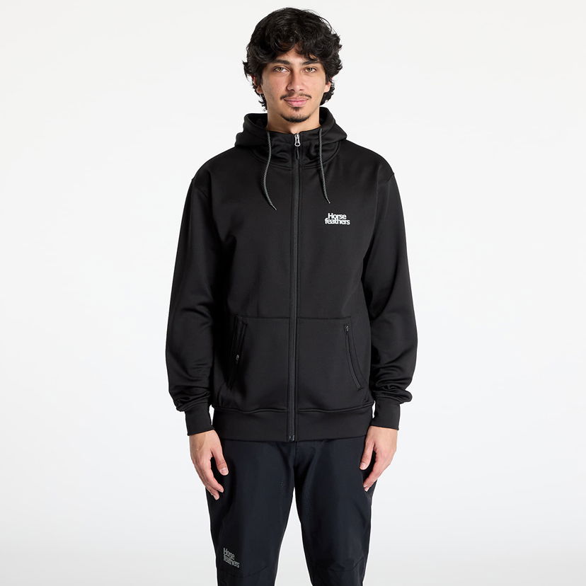 Dukserice Horsefeathers Horsefeathers Callum Hoodie Crna | TM077A