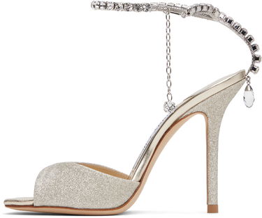 Njega cipela Jimmy Choo Jimmy Choo Saeda 100 Heeled Sandals Metalik | SAEDA SANDAL 100, 2