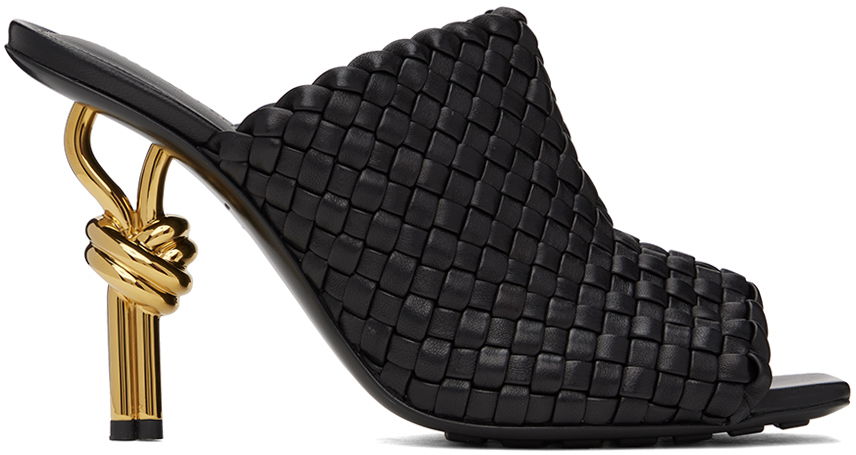 Tenisice i cipele Bottega Veneta Knot Mules "Black" Crna | 754143 V2P50, 0