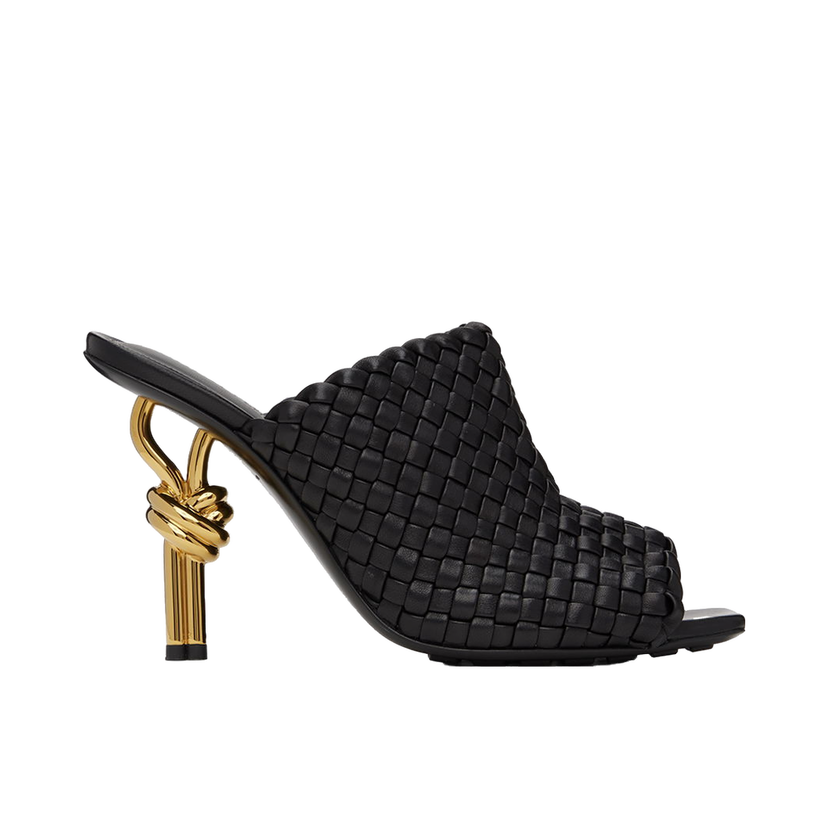 Tenisice i cipele Bottega Veneta Knot Mules "Black" Crna | 754143 V2P50