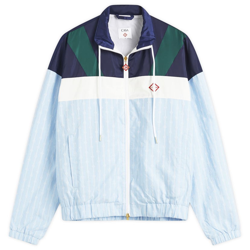 Vjetrovka Casablanca Casablanca Pin Stripe Track Jacket Plava | MS25-JK-342-01