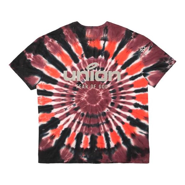 Majica kratkih rukava Fear of God Essentials x Union LA Tie-Dye Vintage T-Shirt Višebojno | FOG-FW21-095