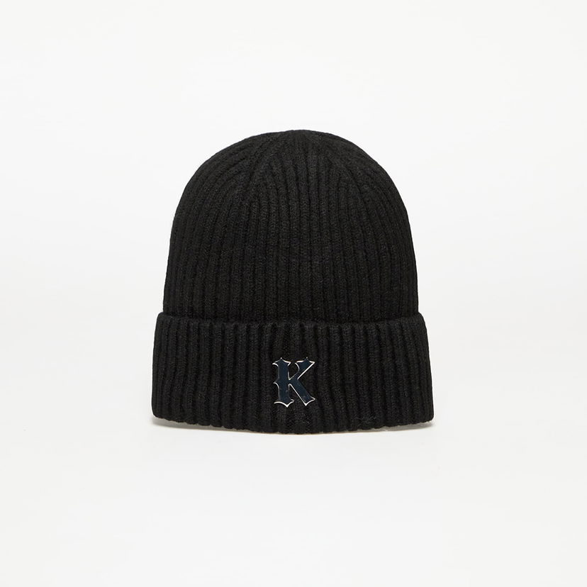 Kapica Karl Kani Karl Kani Silver Pin Beanie Crna | 70200020