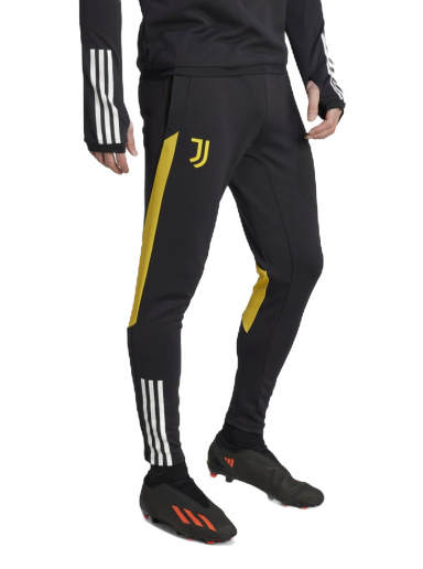 Hlače i traperice adidas Originals Juventus Tiro 23 Crna | IM1869