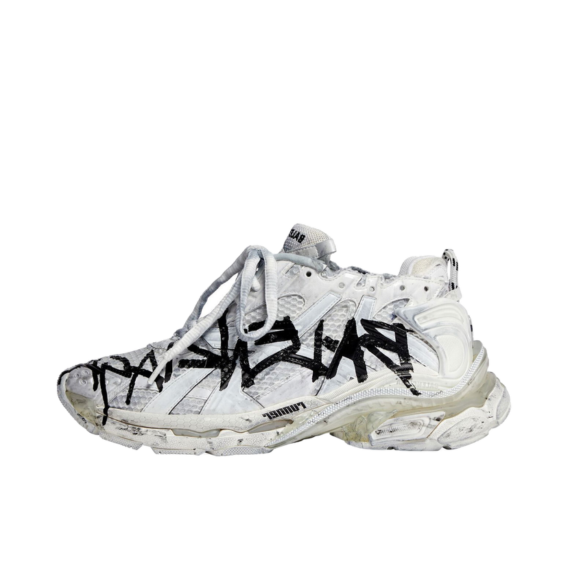 Tenisice i cipele Balenciaga Runner Graffiti "White" W Bež | 677402W3RBQ9010