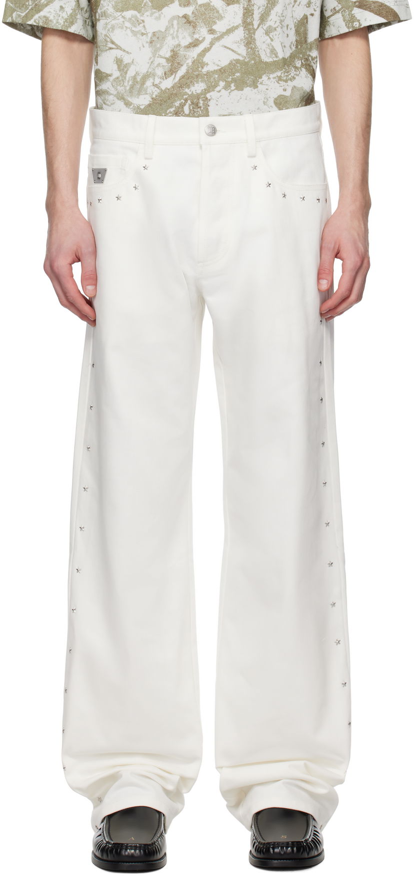Jeans MISBHV MISBHV Star Jeans Bijela | 250M308