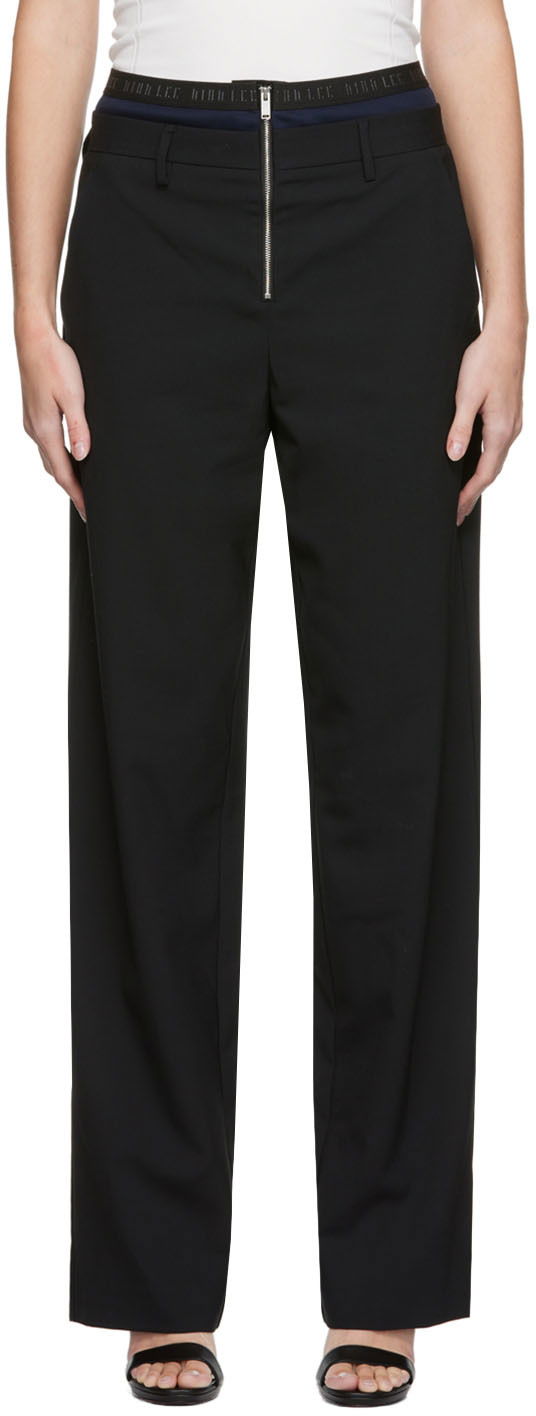 Hlače Dion Lee Dion Lee Layered Trousers Crna | C2052R22