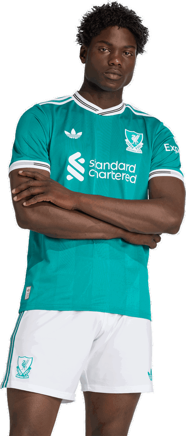Dres adidas Performance Liverpool FC 25/26 Third Kit Tirkiz | JV6427, 3