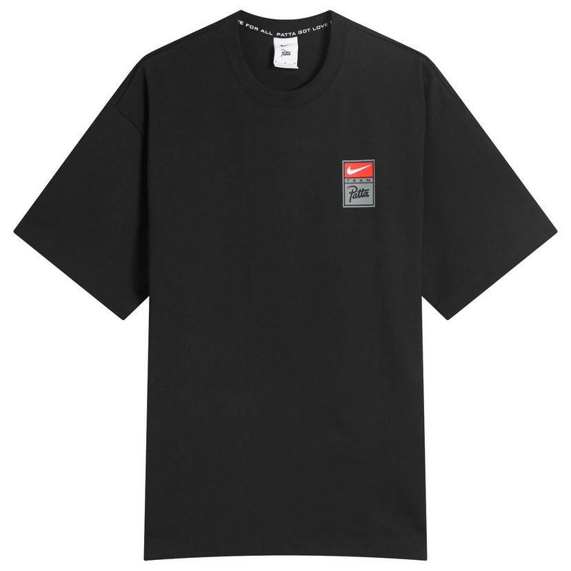 Majica kratkih rukava Nike Team Patta T-Shirt, Size Large Crna | HJ0741-010