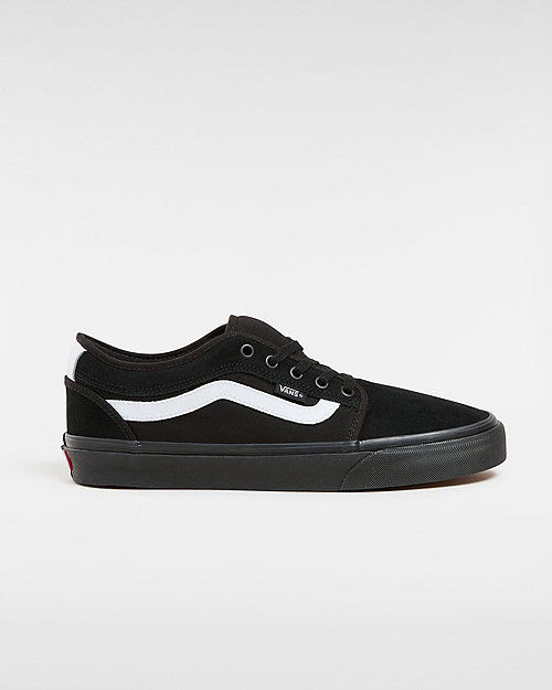Tenisice i cipele Vans Chukka Low Sidestripe Shoes (black/black/whi) Unisex White, Size 2.5 Crna | VN0A5KQZB8C, 0
