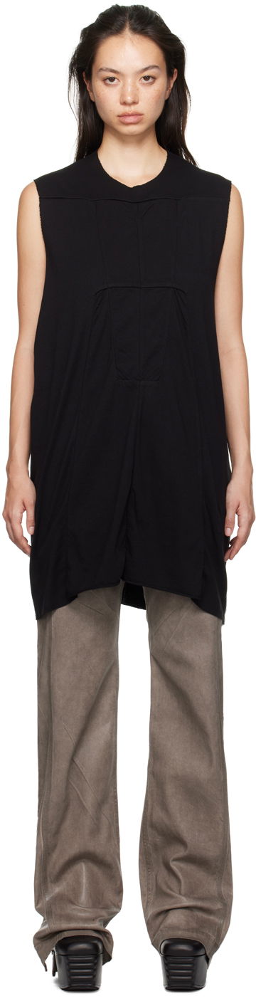 Majica bez rukava Rick Owens Luxor SL Tank Top Crna | DS02D2111 RNP