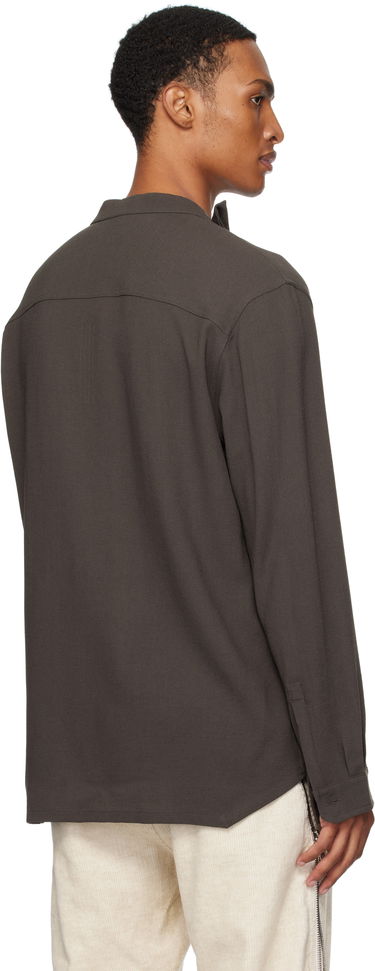 Košulja Rick Owens Rick Owens Concordians Island Shirt Siva | RU02E1299 WA, 2