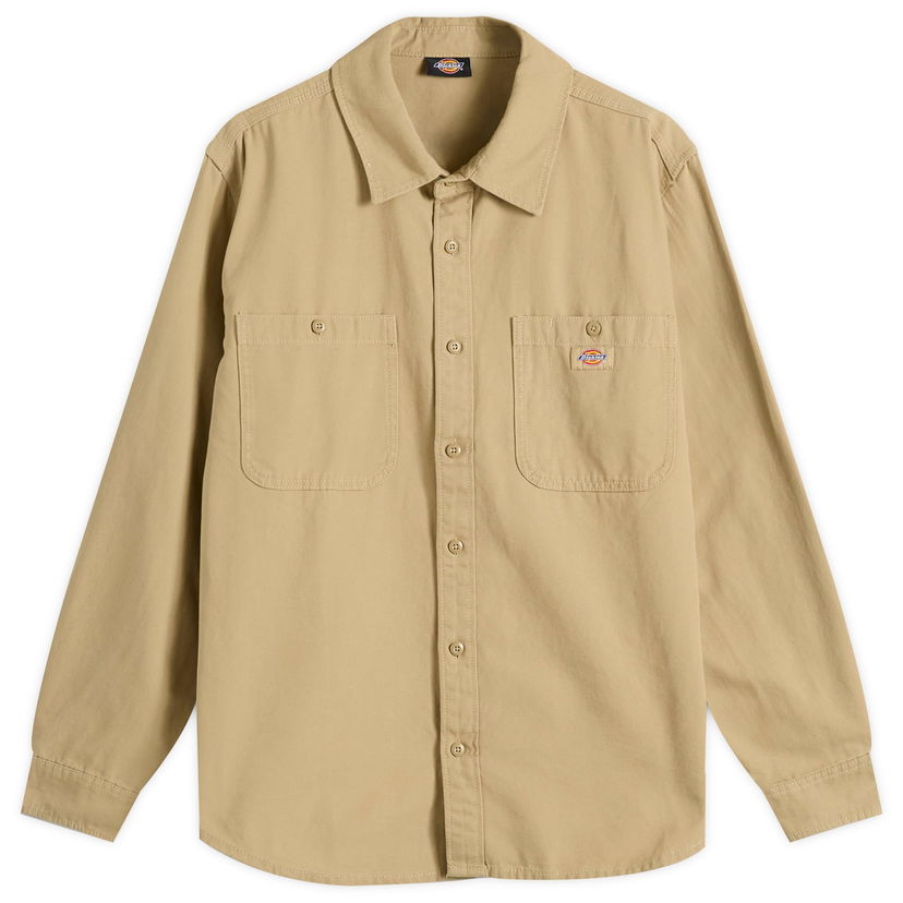 Košulja Dickies Canvas Shirt, Size Large Bež | DK0A87PR0DS1