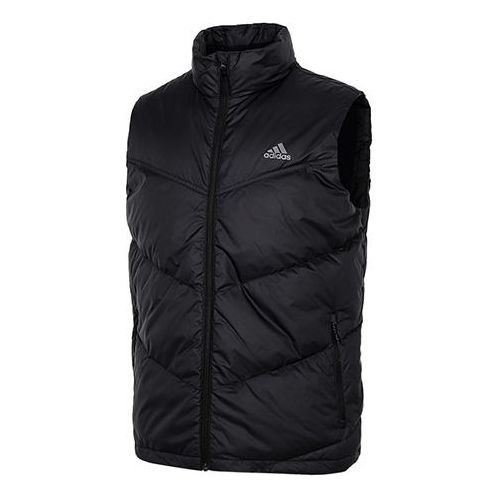 Prsluk adidas Originals Down Vest Stand Collar Crna | H20775