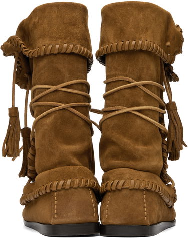 Tenisice i cipele ISABEL MARANT Isabel Marant Winki Suede Boots Smeđa | BO0210FA-C2A05S, 1