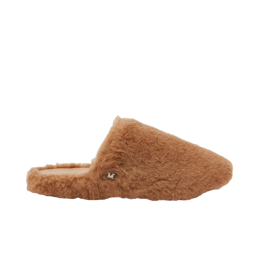 Tenisice i cipele Max Mara Shearling Teddy Slippers Smeđa | 2424526172600-001
