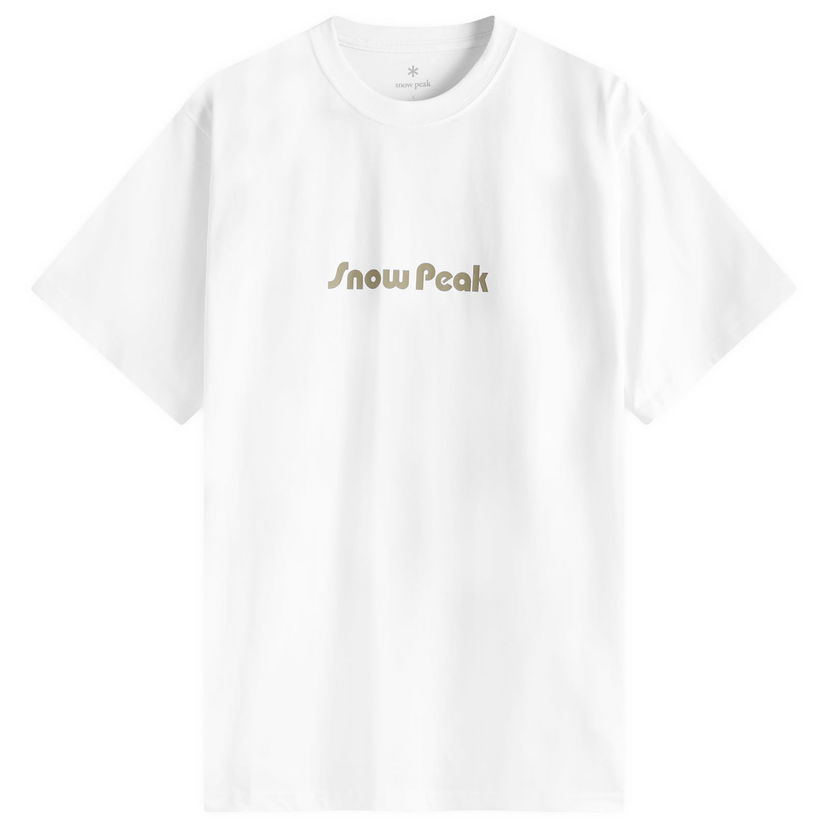 Majica kratkih rukava Snow Peak Unwind T-Shirt, Size Large Bijela | TS-25SU105-WH