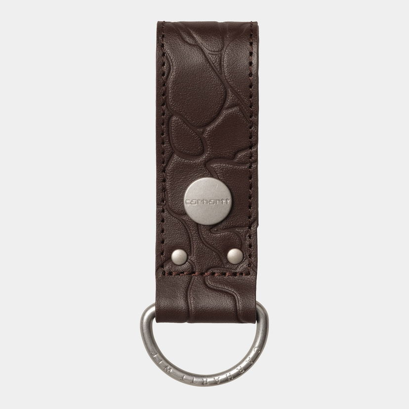 Privjesci za ključeve Carhartt WIP Carhartt WIP Camo Duck Leather Keyholder Smeđa | I035401_1