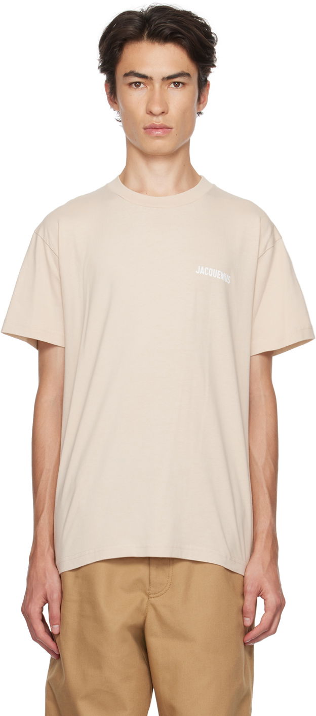 Majica kratkih rukava Jacquemus 'Le T-Shirt ' Bež | 21H216JS207-2480, 0