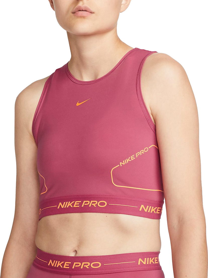 Crop top Nike Dri-FIT Training Crop Top Ružičasta | dm7685-633