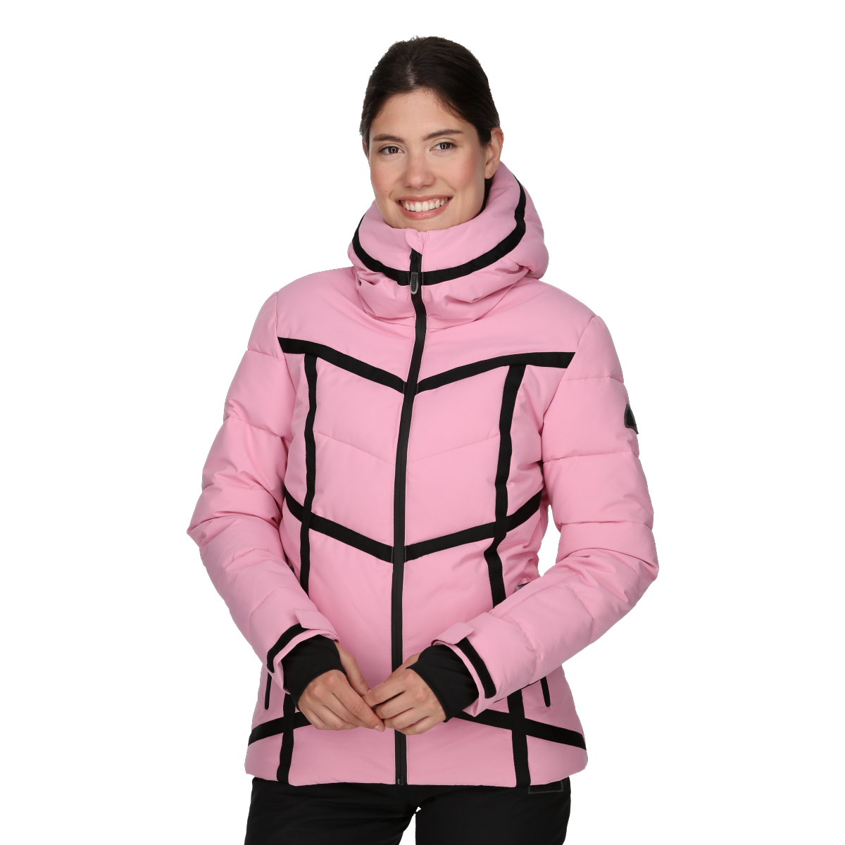 Pernata jakna Ellesse Structured Puffer Jacket CLAUDIA Ružičasta | ELA233F505-84, 0