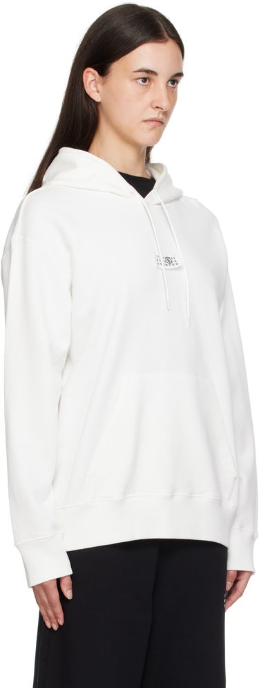 Dukserice Maison Margiela MM6 Maison Margiela Numeric Hoodie Bijela | SH0GU0033 M25025, 1