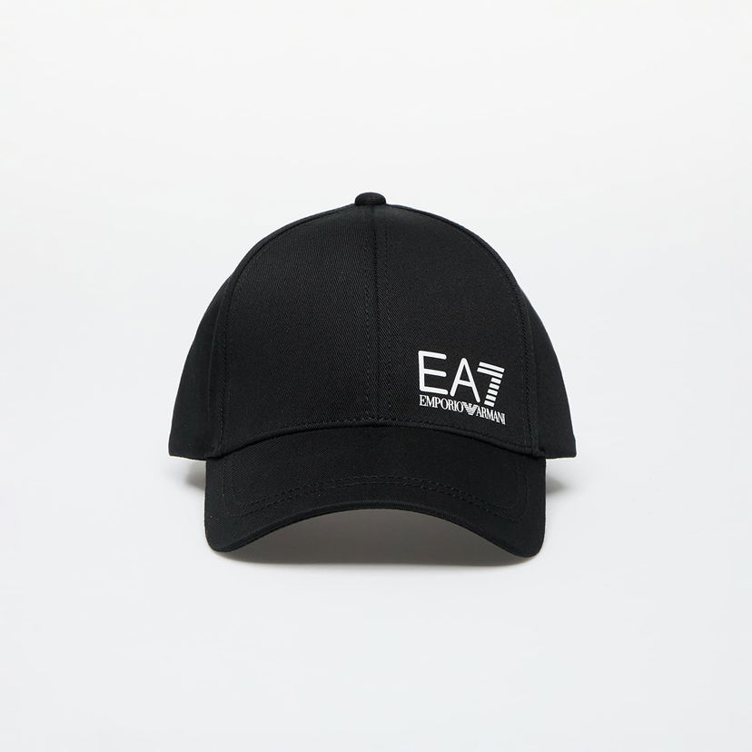 Kapa Emporio Armani Cap EA7 Baseball Hat Black/ White OS Crna | 7X000005AF11989MC008
