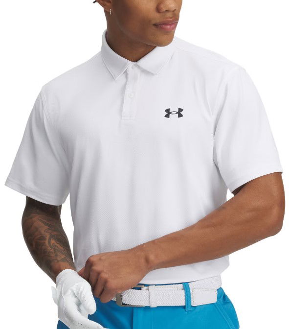 Polo majica Under Armour UA T2G Pique Polo Shirt Bijela | 1390123-100