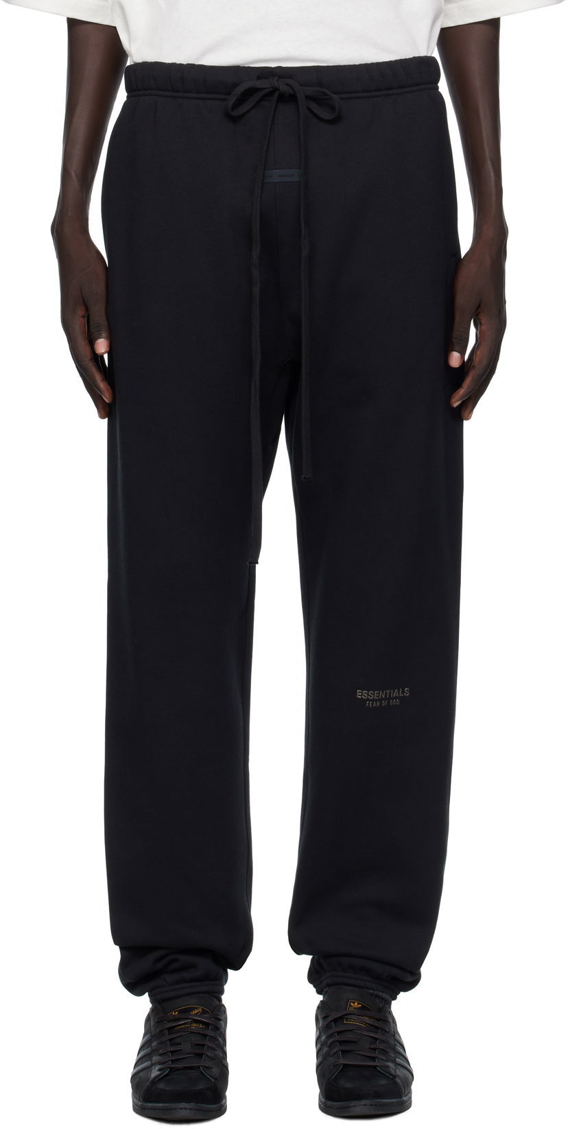 Trenirka Fear of God Fear of God ESSENTIALS Vintage Fleece Sweatpants Crna | 130SP258040F