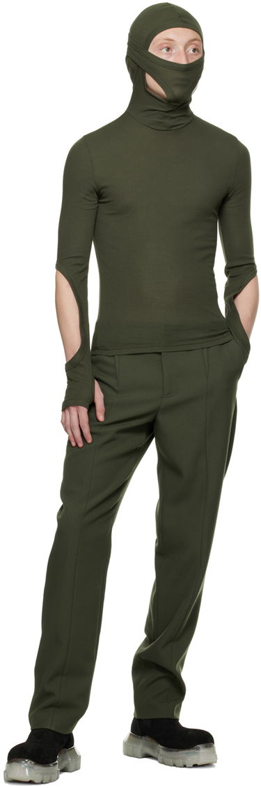 Džemper Dion Lee Dion Lee Interlock Mask Turtleneck Top Zelena | C3078F22, 4