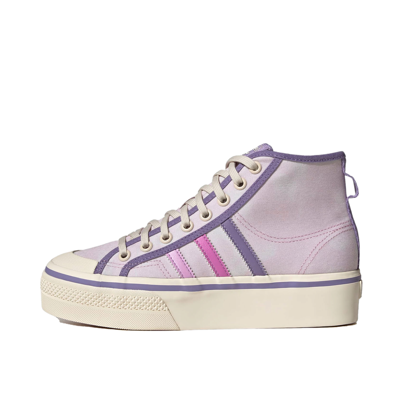 Tenisice i cipele adidas Originals Nizza Platform Mid Parley Almost Pink W Ljubičasta | GX4608