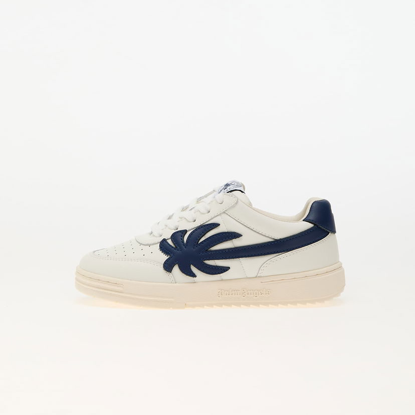 Tenisice i cipele Palm Angels Palm Beach University Calf Sn White Blue Bijela | PBIA015F24LEA0020149