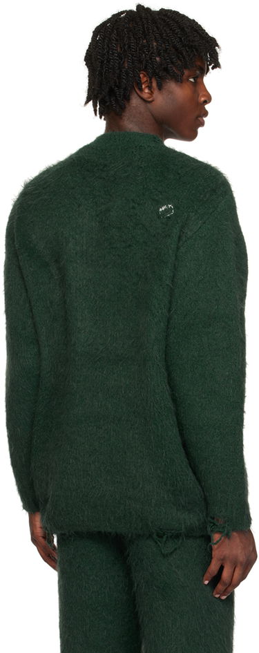 Džemper ADER ERROR Crewneck Distressed Sweater Zelena | BMADFWKT0304GN, 2