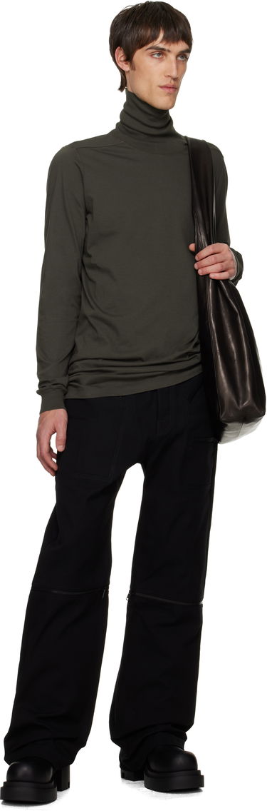 Džemper Rick Owens Rick Owens Concordians Surf Turtleneck Zelena | RU02E1286 JA, 3