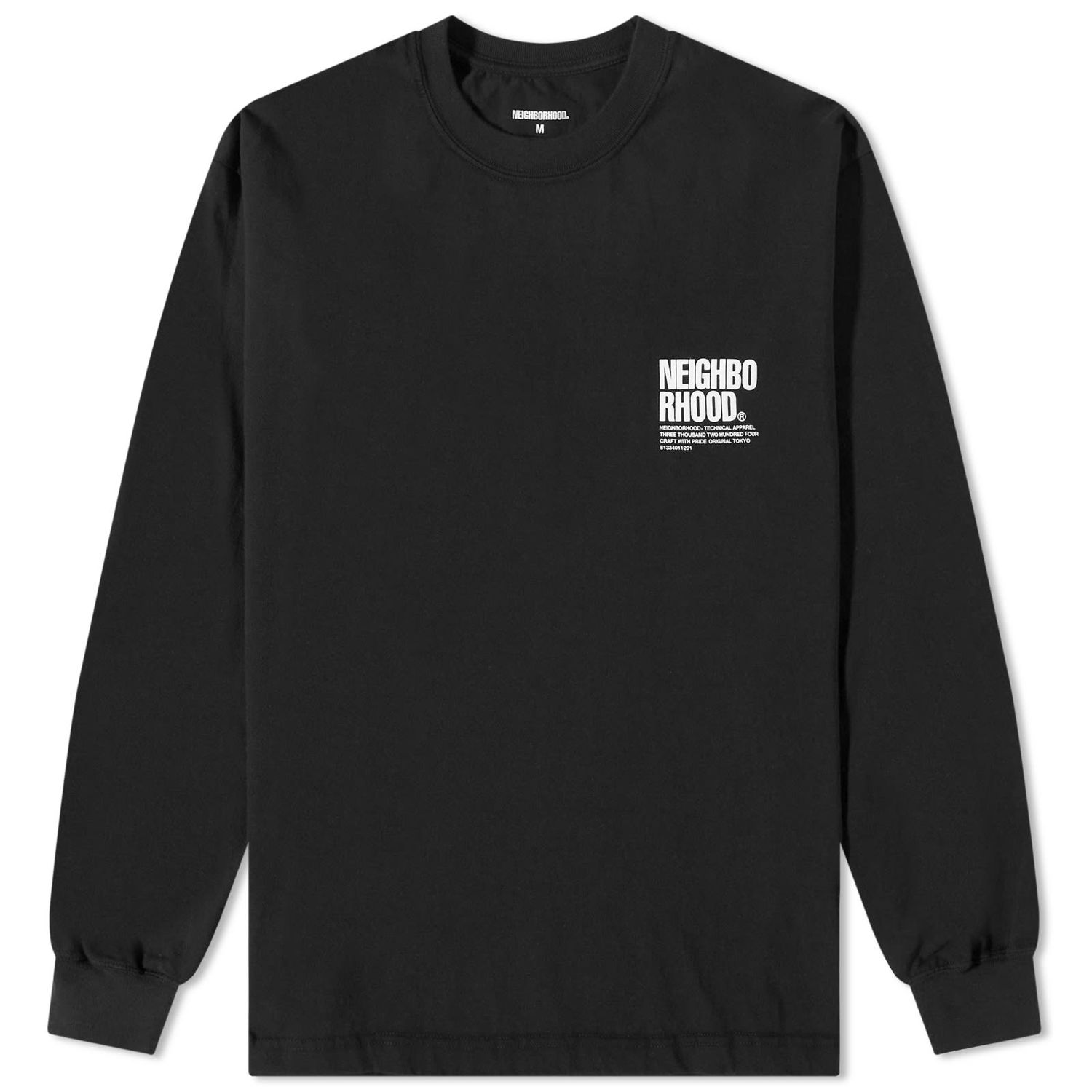 Majica kratkih rukava Neighborhood NH-2 Tee Crna | 231PCNH-LT02-BLK, 0