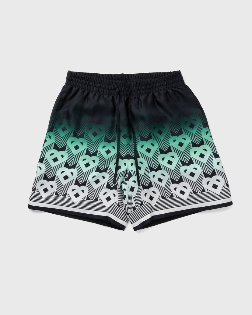 Kratke hlače Casablanca Printed Drawstring Shorts Crna | MPF25-TR-012-01